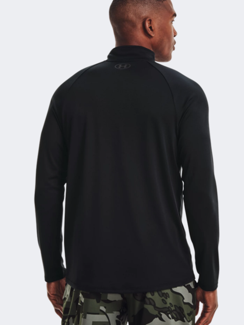 Under Armour Tech 2.0 1/2 Zip Men Training Long Sleeve Black