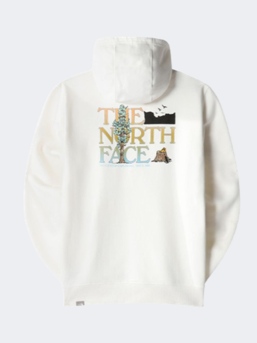 The North Face Seasonal Graphic Men Lifestyle Hoody White/Boysenberry