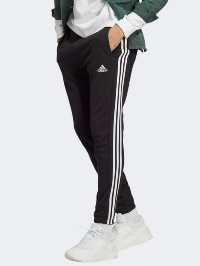 Adidas Essentials 3S Men Sportswear Pant Black/White