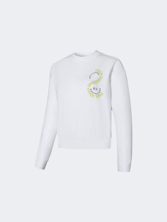 Erke Pullover Women Lifestyle Sweatshirt White