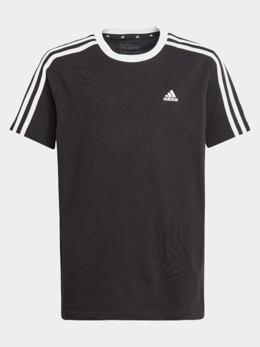 Adidas Essentials Kids-Girls Sportswear T-Shirt Black/White