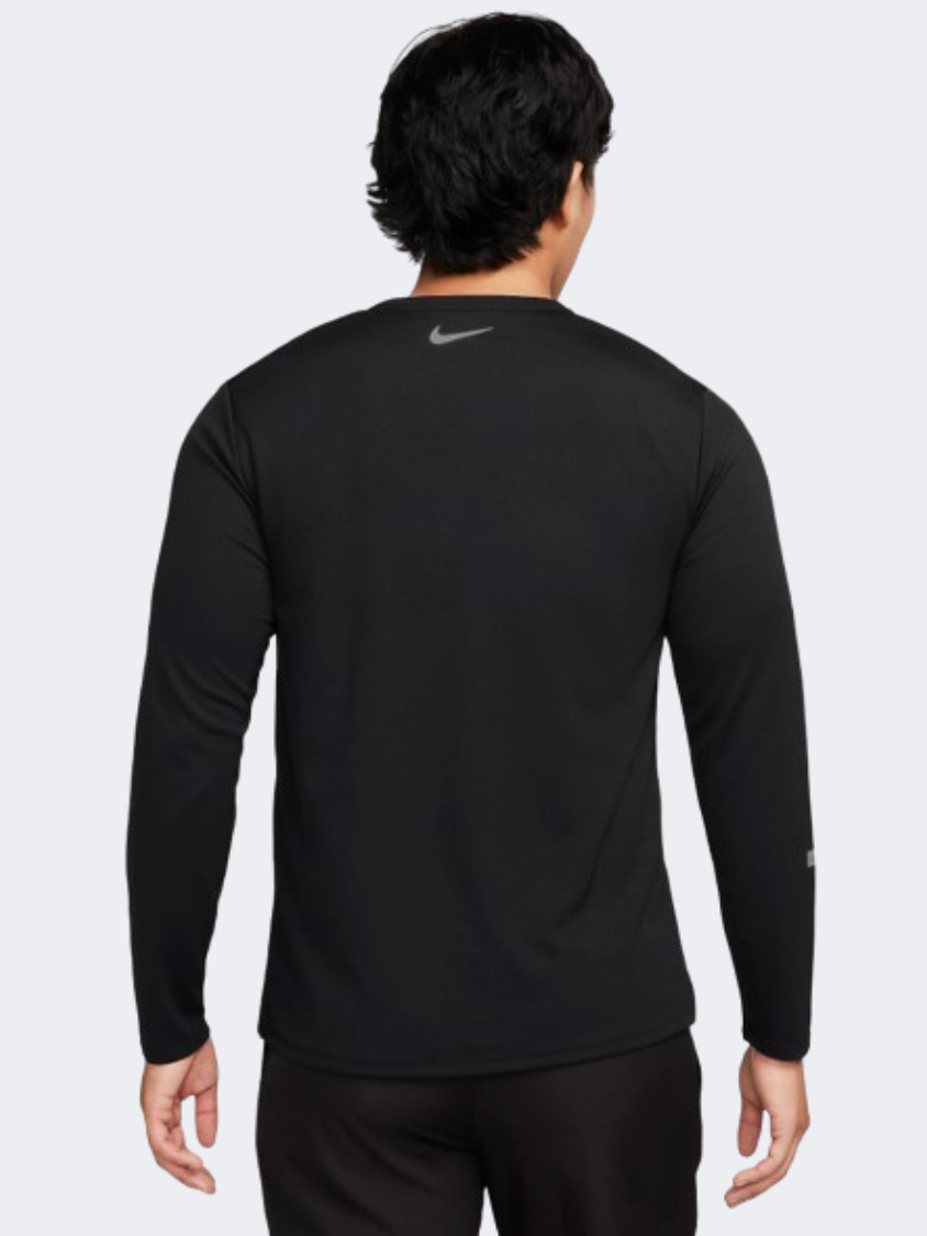 Nike Miler Flash Men Running Long Sleeve Black/Silver