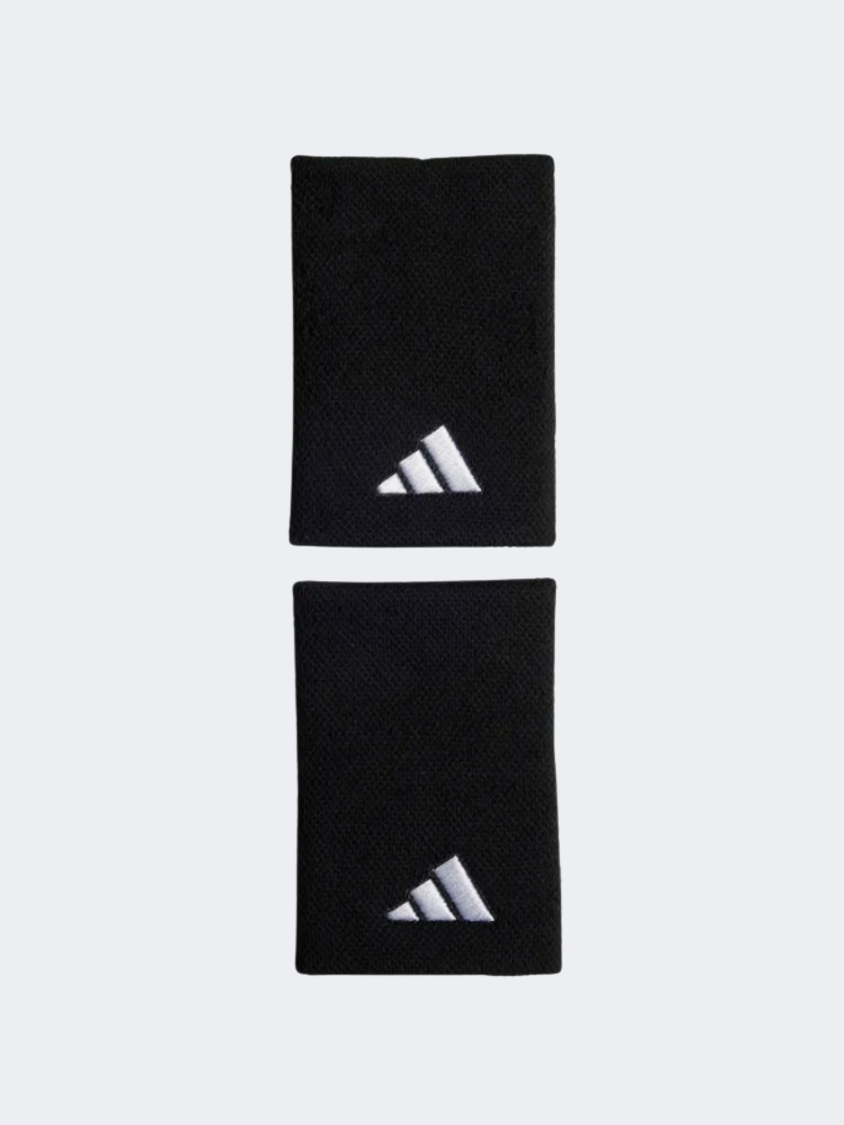Adidas Tennis Wristband Large Unisex Training Band Black/White