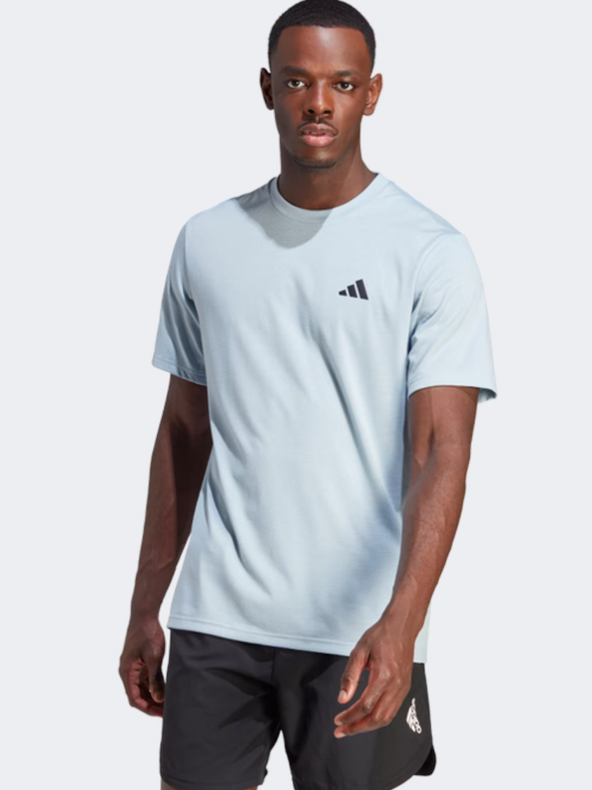 Adidas Essentials Comfort Men Training T-Shirt Wonder Blue/Black