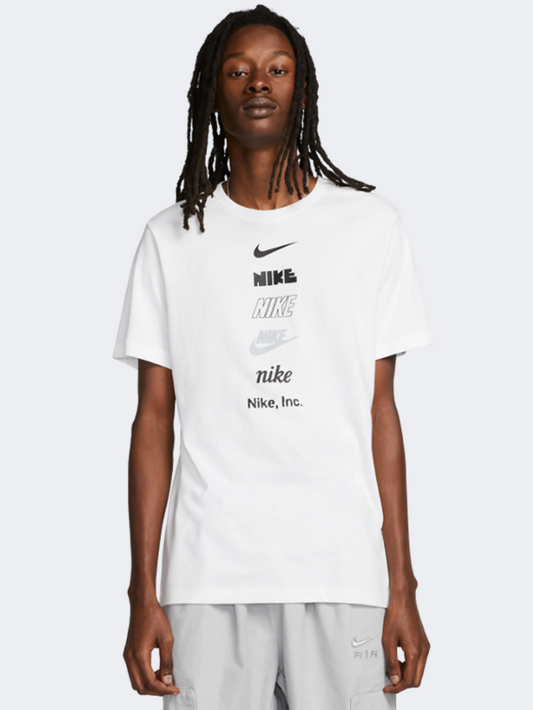 Nike Sportswear Men Lifestyle T-Shirt White/Black