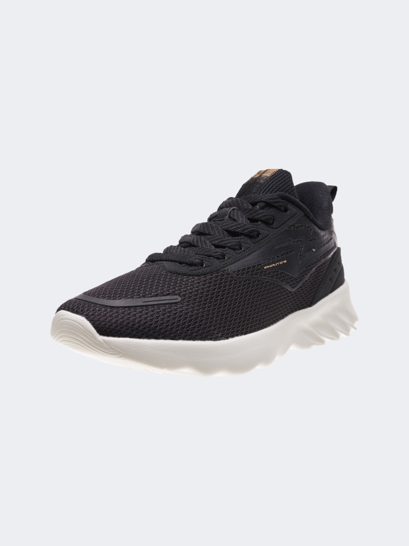 Erke Cushioning Women Running Espadrilles Black