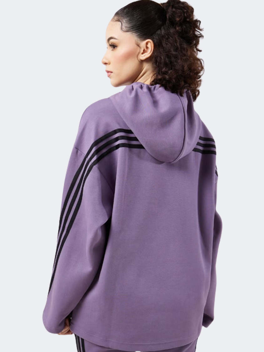 Adidas Future Icons 3S Women Sportswear Hoody Shadow Violet