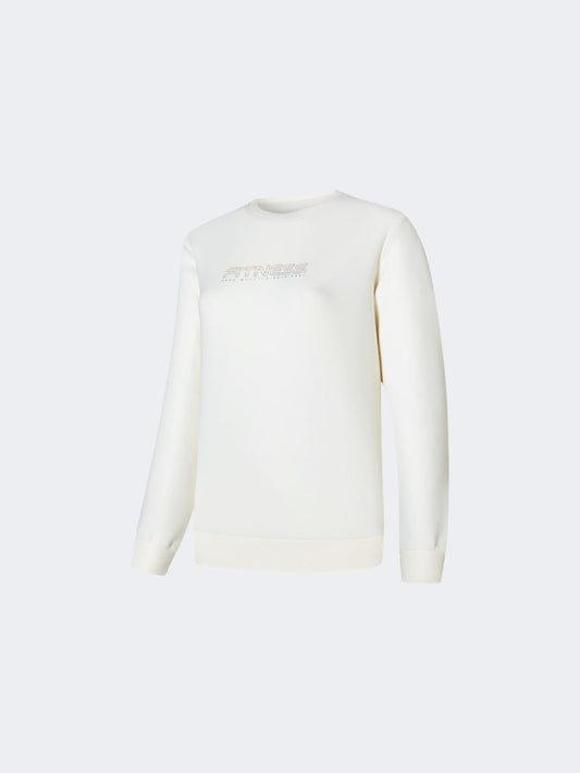 Erke Pullover Women Lifestyle Sweatshirt White