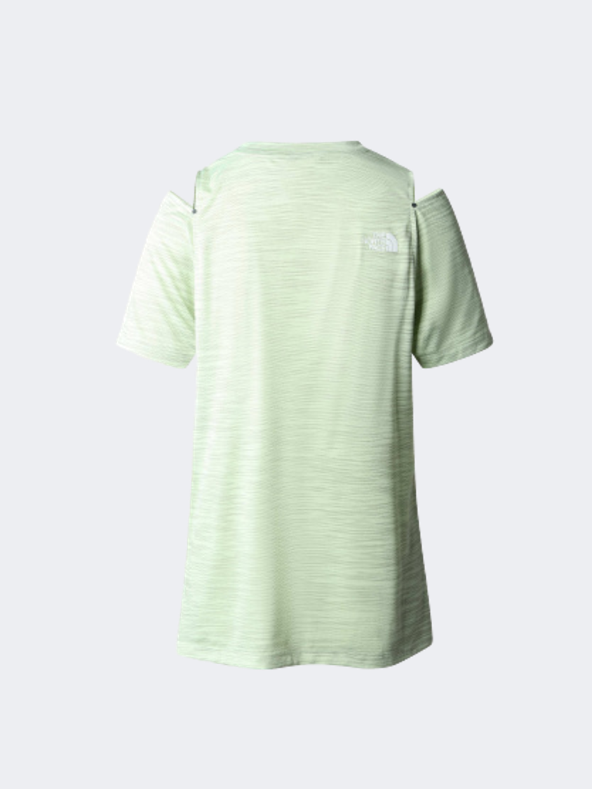 The North Face Sports Women Hiking T-Shirt Green