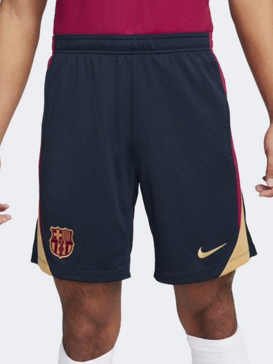 Nike Fc Barcelona Strike Men Football Short Obsidian/Red/Gold