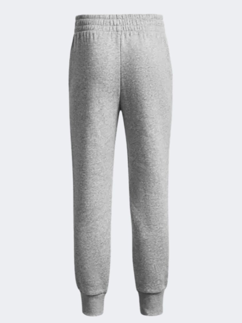 1379525-012 Ua Rival Flc Jgrs Mod Gry Lt Htr Wht