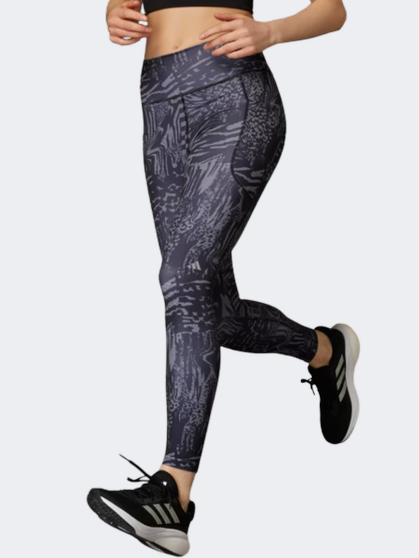 Adidas Dailyrun Women Running Tight Black/White