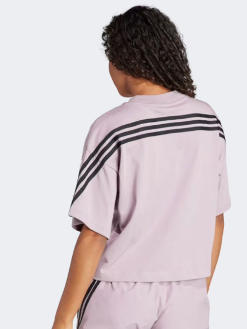 Adidas Future Icons 3S Women Sportswear T-Shirt Preloved Fig