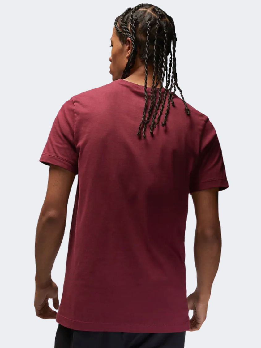 Nike Jordan Jumpman Men Basketball T-Shirt Cherrywood Red