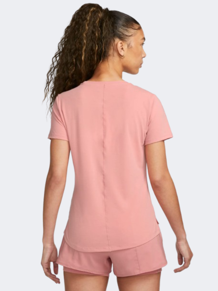 Nike One Luxe Women Training T-Shirt Red Stardust