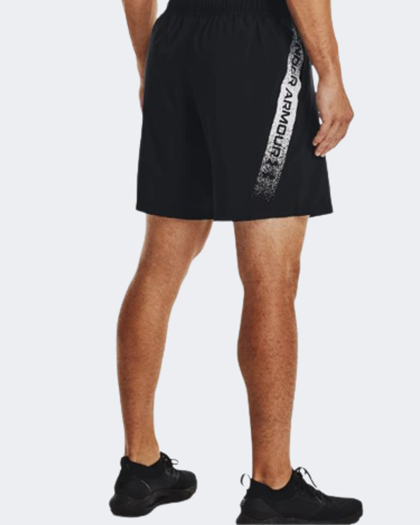 Under Armour Woven Graphic Men Training Short Black/White