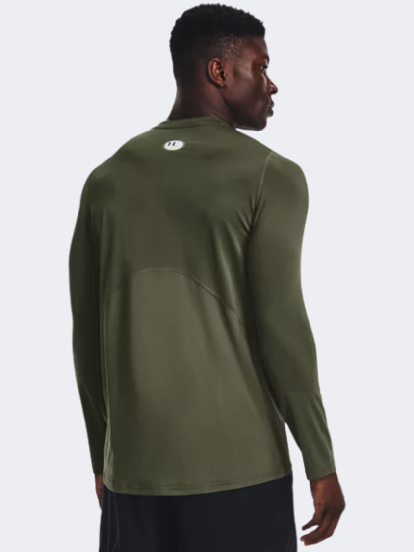 Under Armour Heatgear Men Training Long Sleeve Marine Green/Black