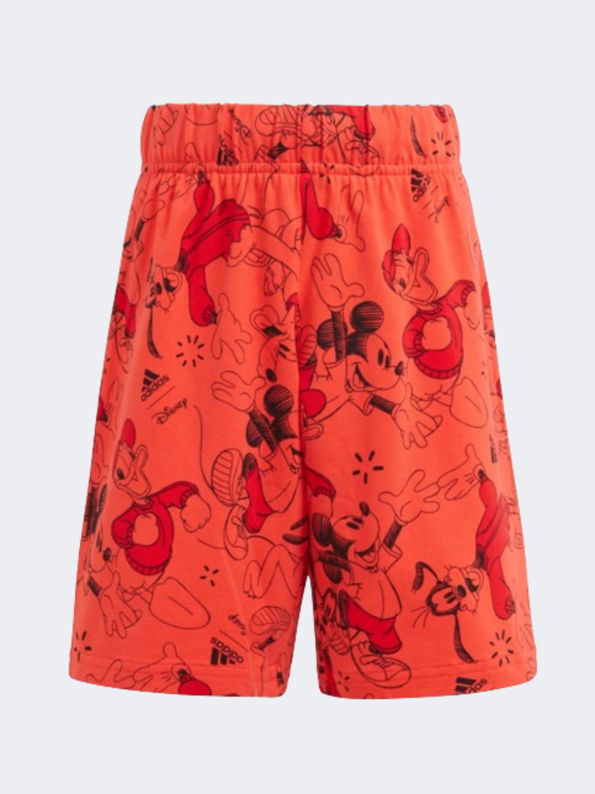 Adidas Disney Mickey Mouse Little Girls Sportswear Set Off White/Silver