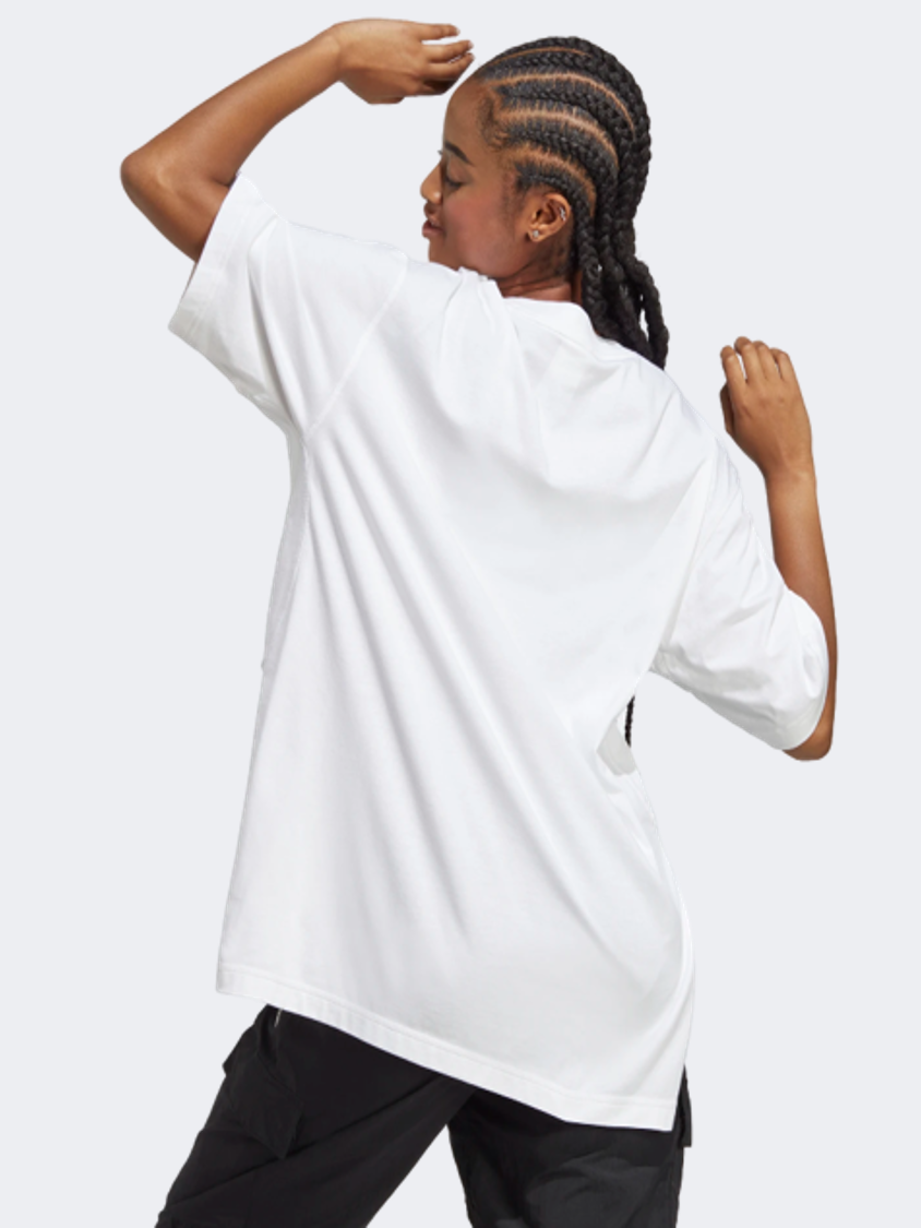 Adidas Dance Oversized Women Sportswear T-Shirt White