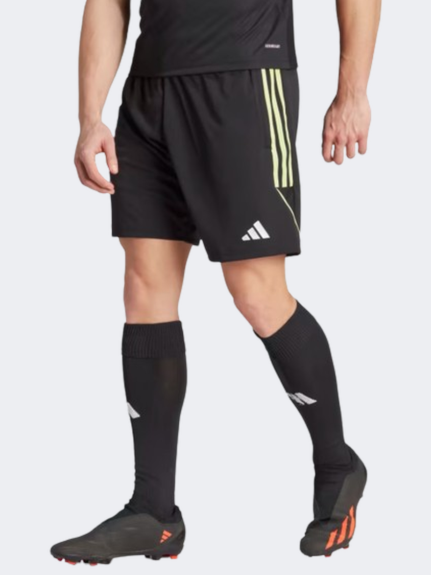 Adidas Tiro 23 Men Football Short Black/Pulse Lime
