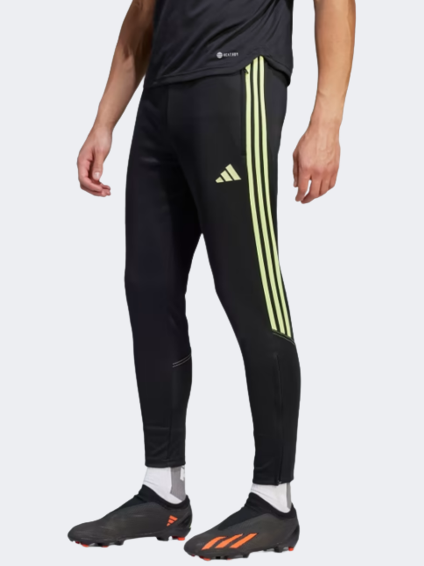 Adidas Tiro 23 Club Men Football Pant Black Lime Mike Sport Iraq