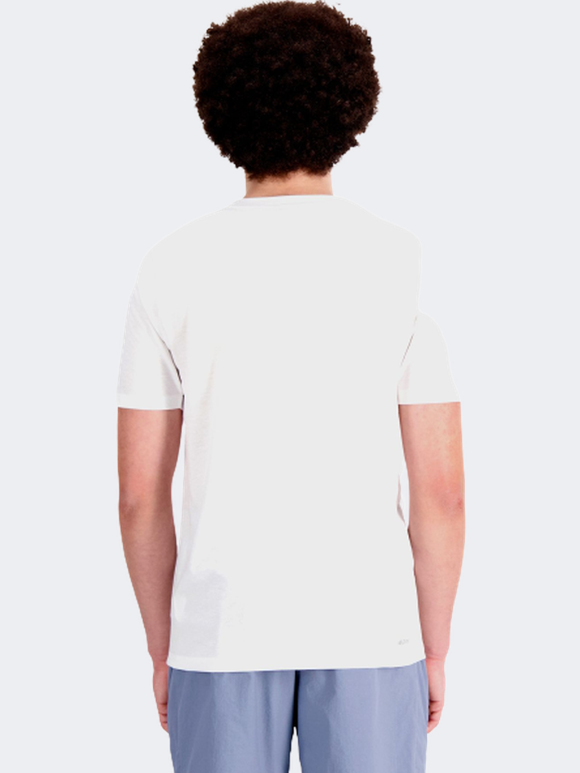 New Balance Tenacity Hearthertech Graph Men Performanc T-Shirt White
