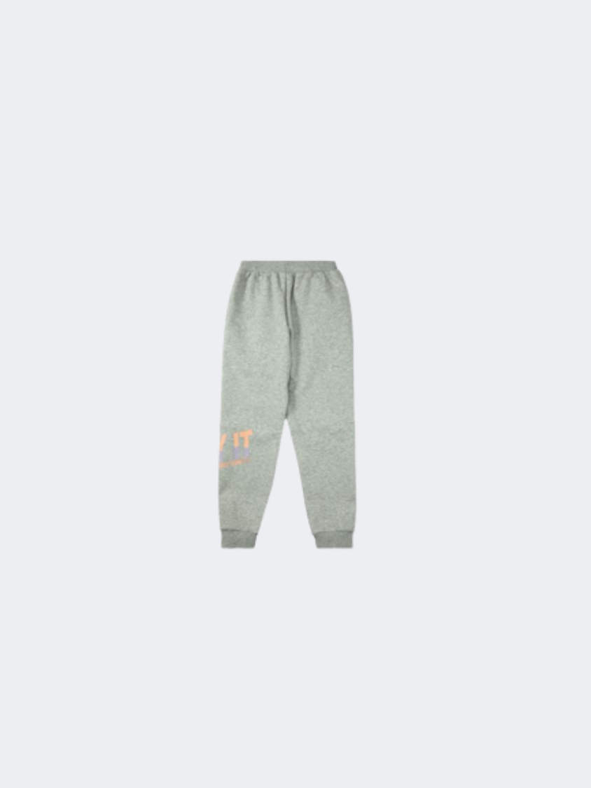 Erke Knitted Kids-Girls Training Pant Grey