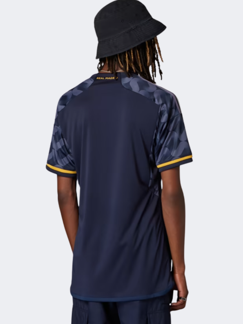 Adidas Real Away Men Football T-Shirt Legend Ink/Yellow