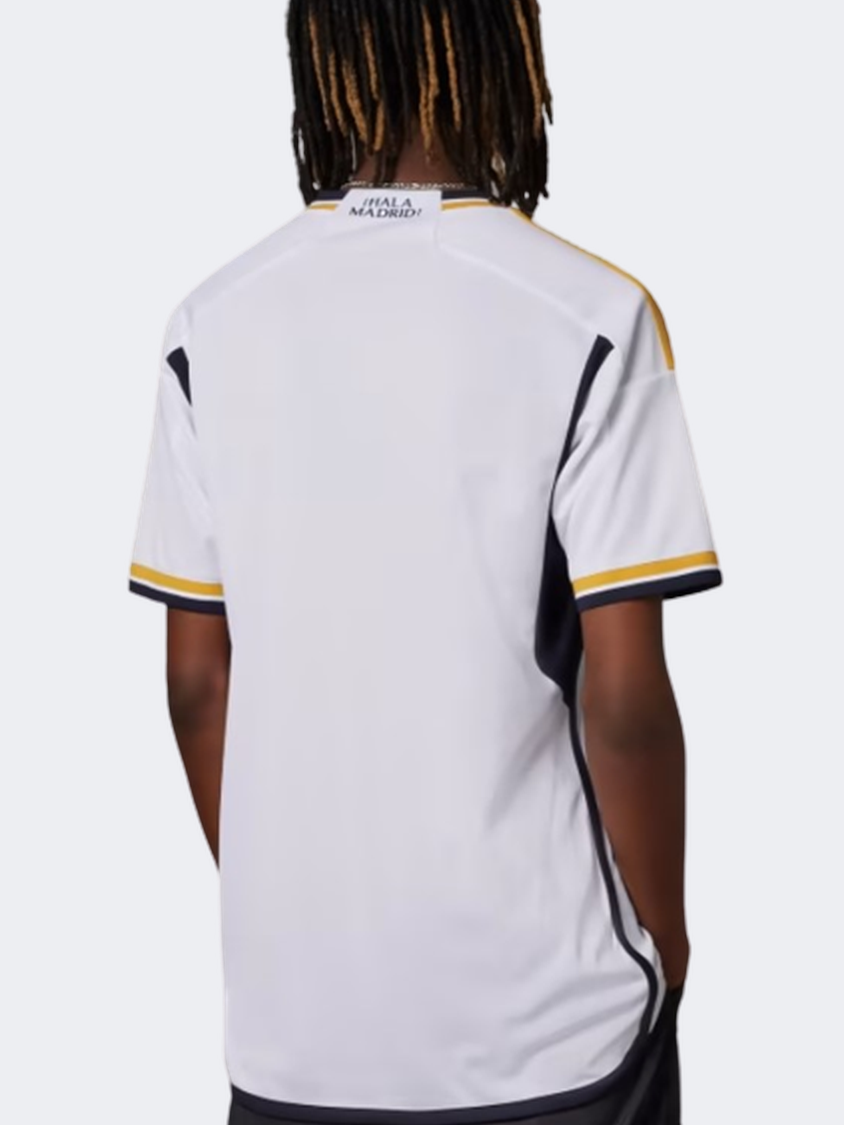 Adidas Real Home Men Football T-Shirt White
