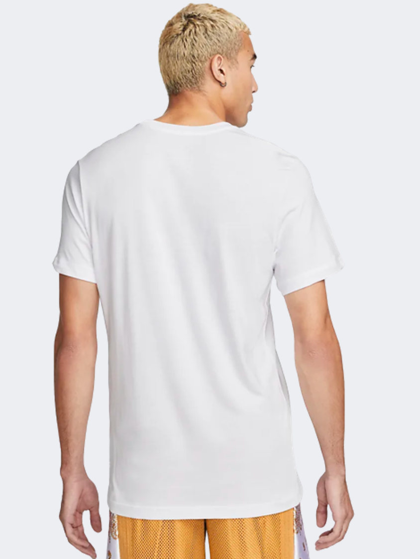 Nike Men Basketball T-Shirt White