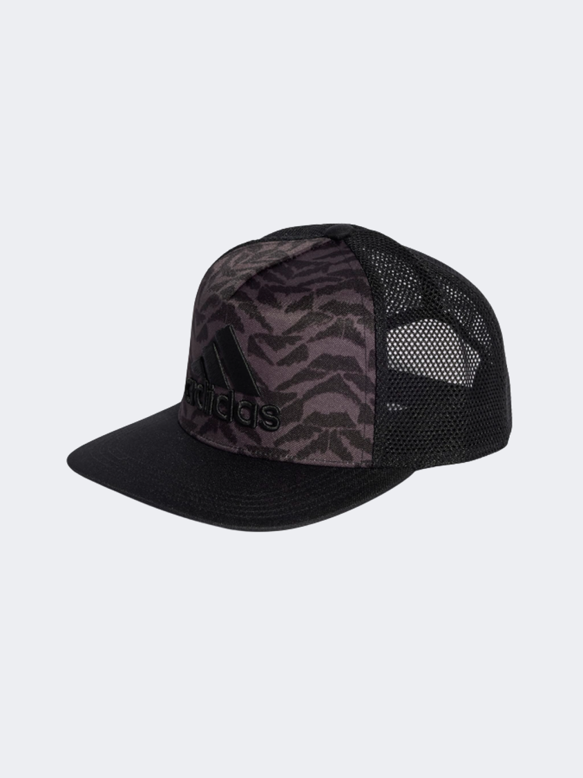Ht2040-Snap Trucke Cap Black/White