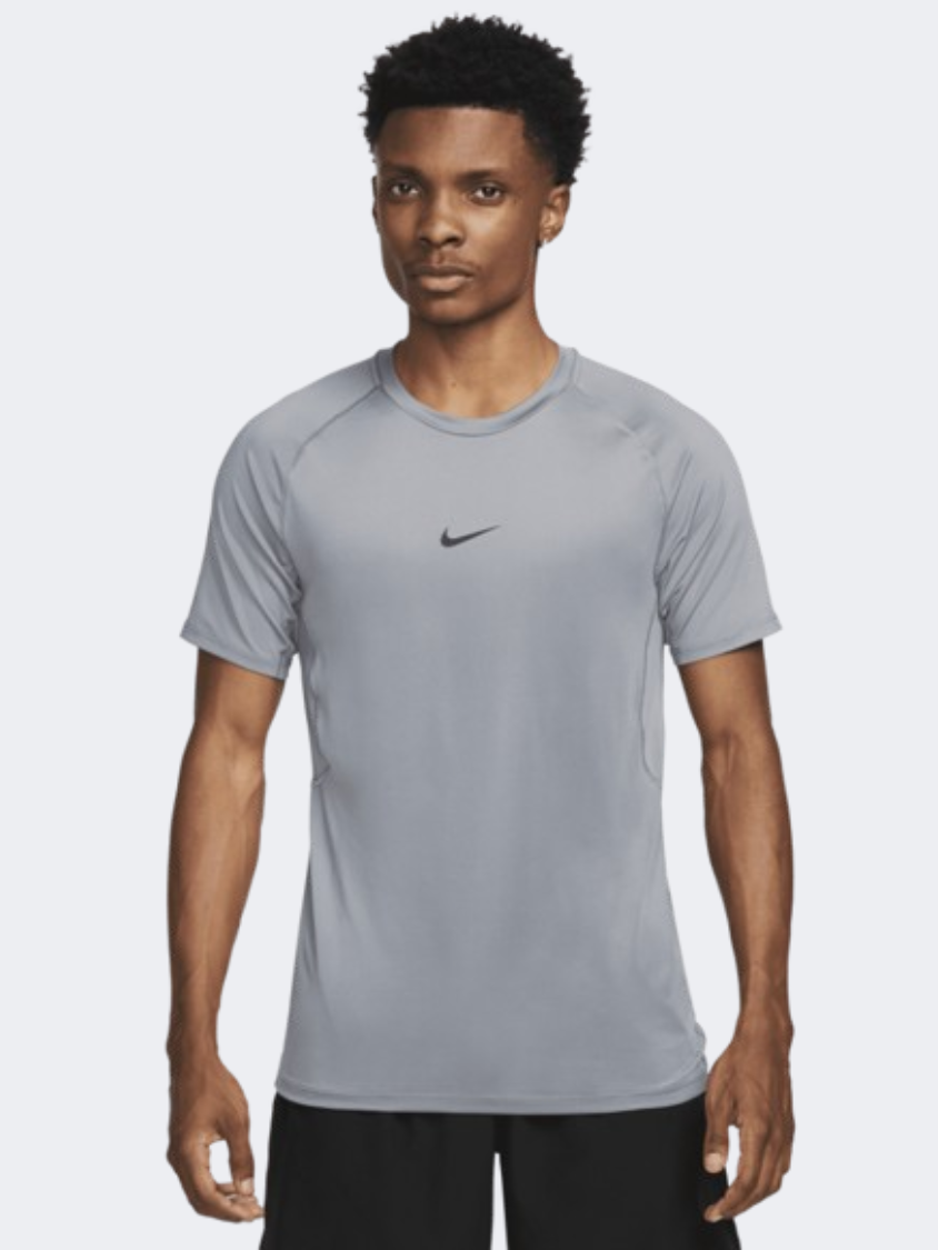 Nike Pro Men Training T-Shirt Smoke Grey/Black