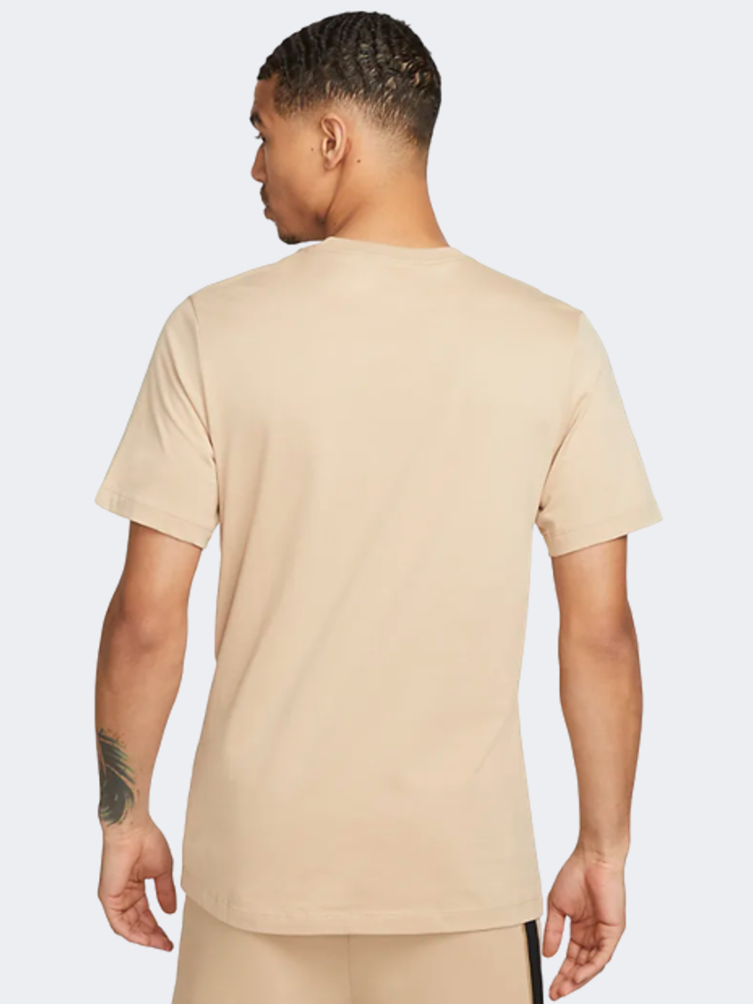 Nike Fc Barcelona Men Football T-Shirt Desert