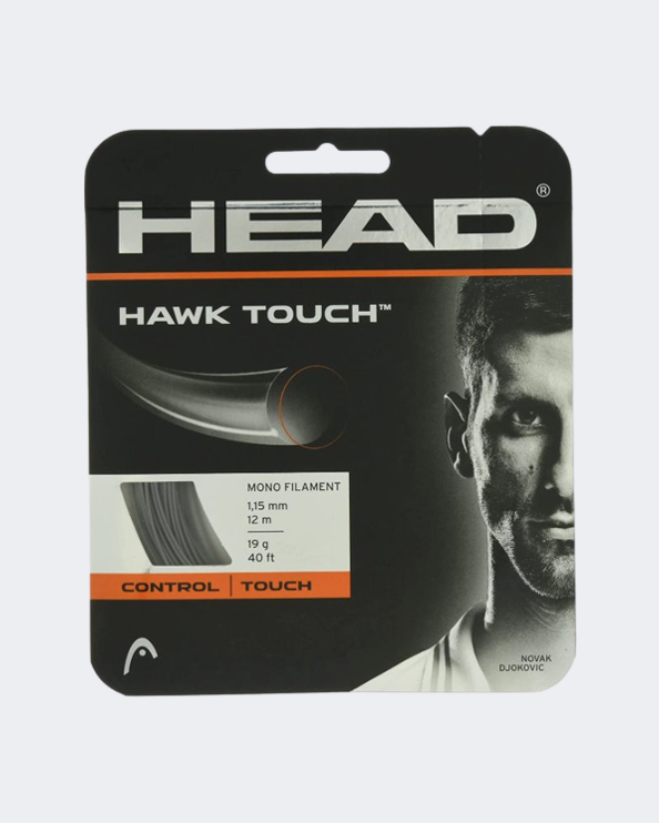 Head Hawk Touch 17 Tennis Strings Anthracite