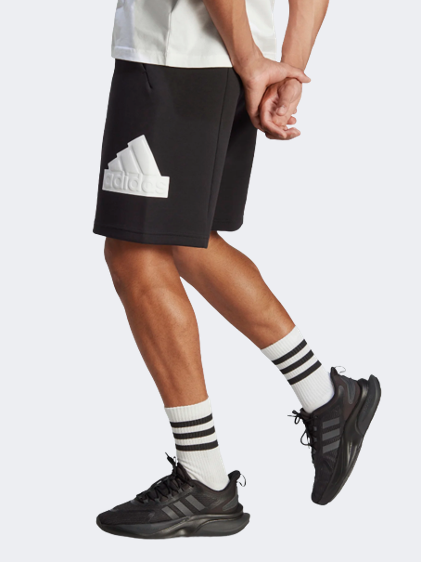 Adidas Future Icons Badge Of Sport Men Sportswear Short Black/White