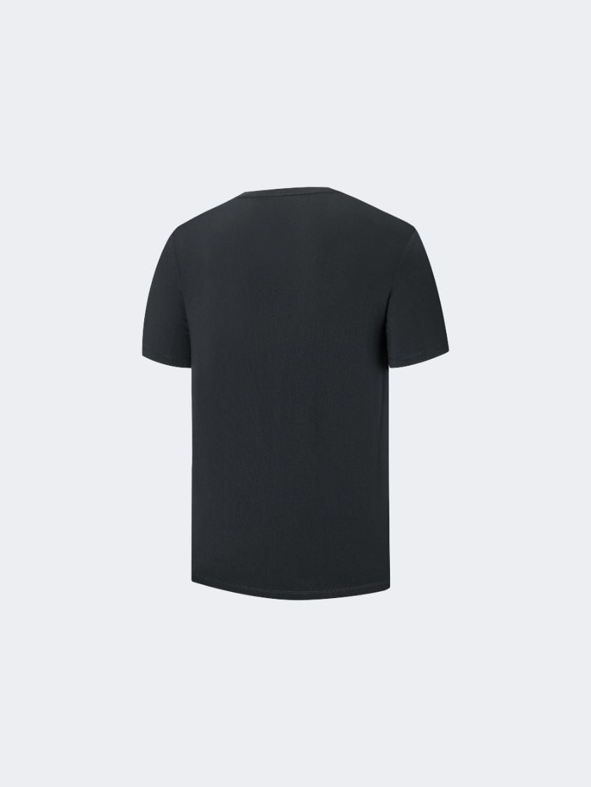 Erke Crew Men Running T-Shirt Black