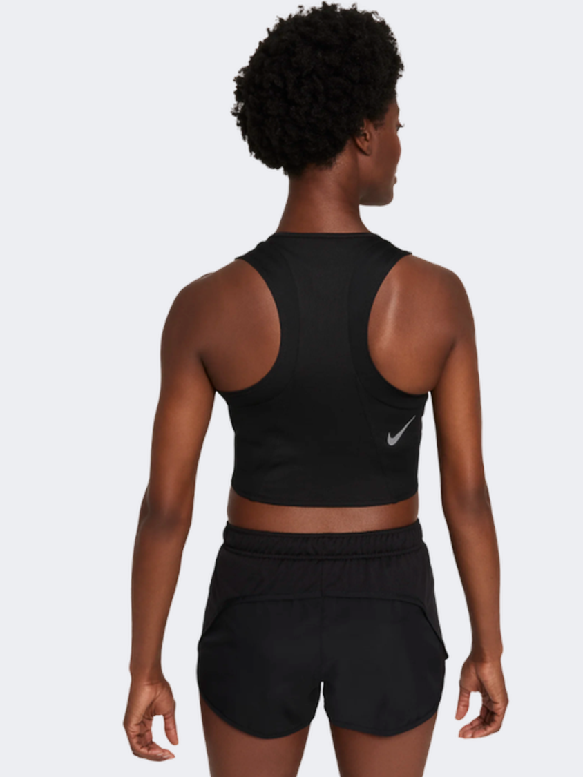 Nike Dri Fit Race  Women Running Tank Black