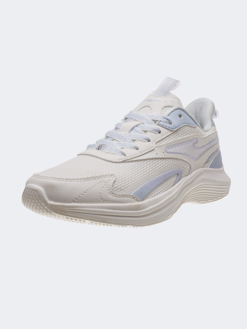 Erke Women Running Espadrilles White/Light Blue