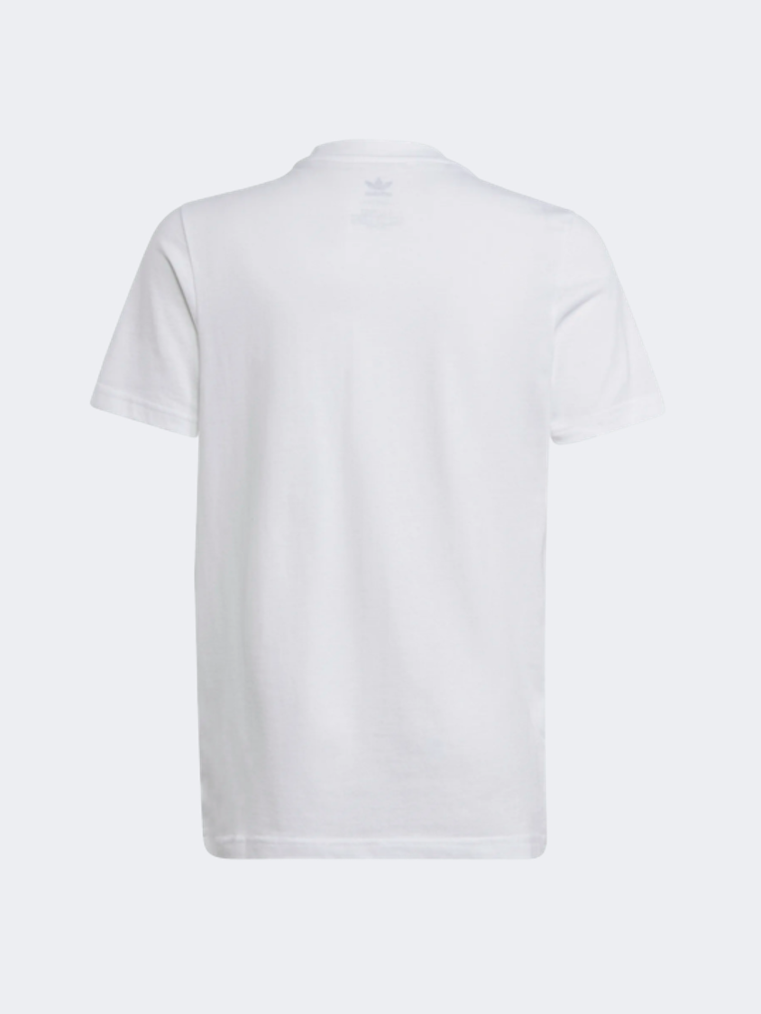 Adidas Camo Gs-Boys Original T-Shirt White