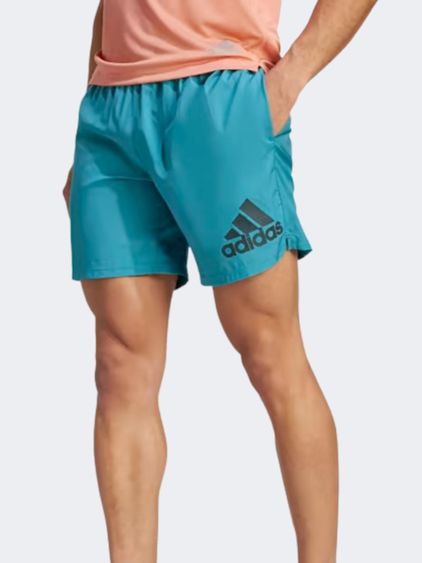 Adidas mens on sale running shorts green