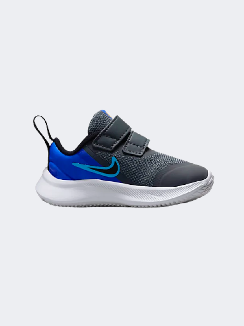 Nike Star Runner 3 Boys Running Espadrilles Grey/Blue