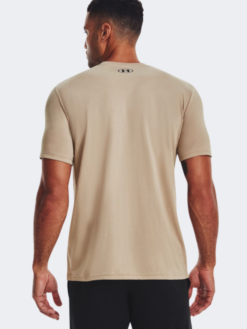 Under Armour Abc Camo Boxed Logo Men Training T-Shirt Sahara/Black