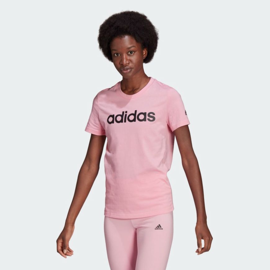 Adidas Loungewear Essentials Slim Logo Women Lifestyle T-Shirt