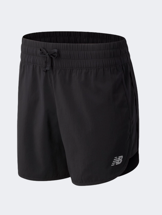 New Balance Core 5 Inch Women Training Short Black