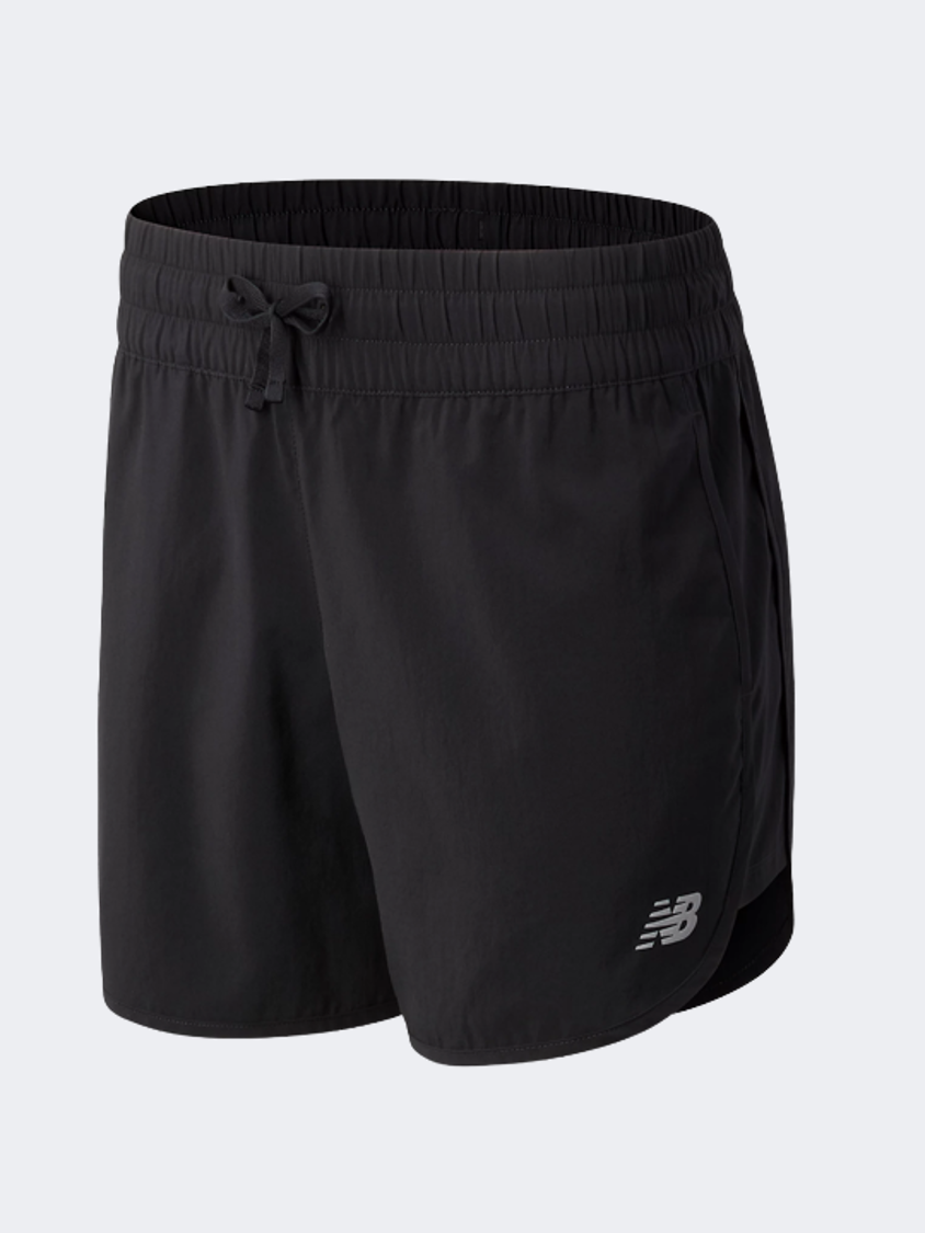 New Balance Core 5 Inch Women Training Short Black