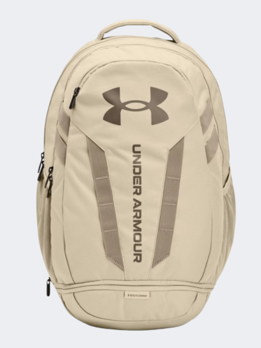 Under Armour Hustle 5 Unisex Training Bag Khaki Base/Taupe