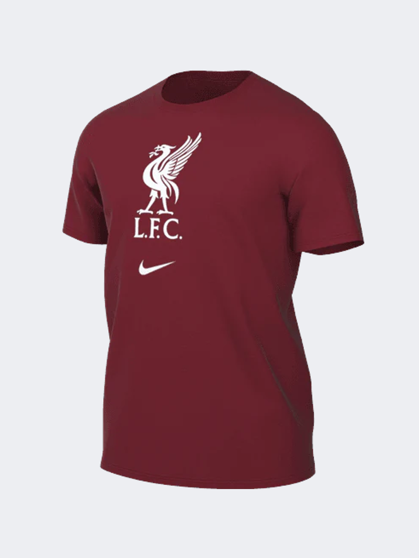 Nike Liverpool Men Football T-Shirt Dark Red
