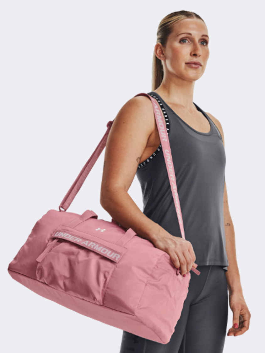 Under Armour Favorite Duffle Women Training Bag Pink Elixir