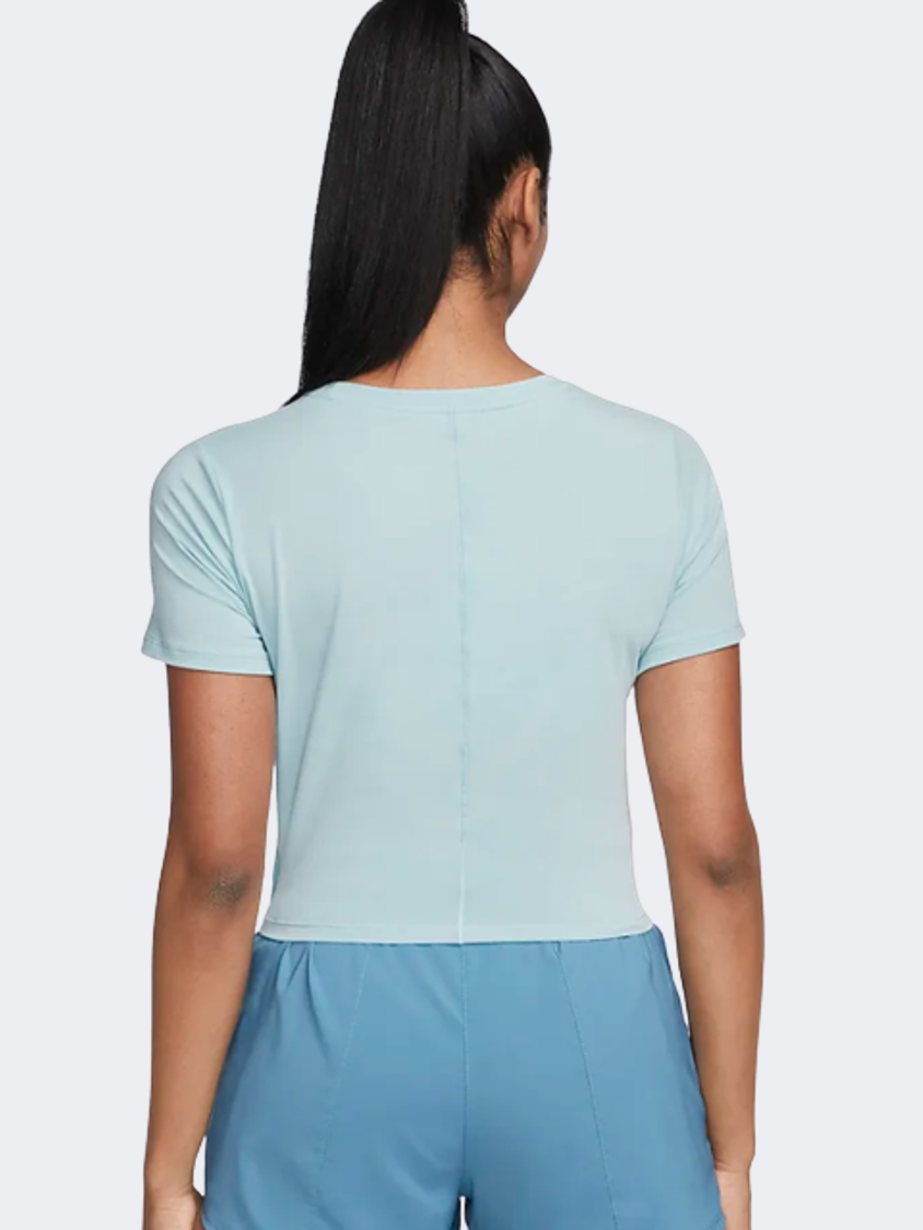 Nike Dri-Fit One Luxe Women Training T-Shirt Light Blue