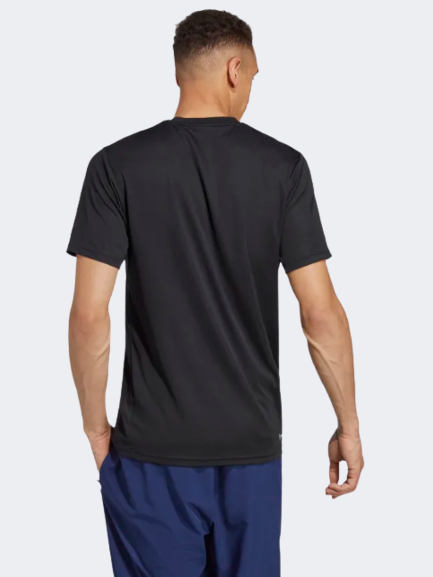 Adidas Train Essentials Men Training T-Shirt Black/White